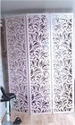 Ширма высокая перегородка для зонирования комнаты. Перегородка ажурная для салона красоты . Размер 200 см высота *150см ширина. Цвет белый ширма альберо 2000*1500 белый