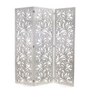 Ширма высокая перегородка для зонирования комнаты. Перегородка ажурная для салона красоты . Размер 200 см высота *150см ширина. Цвет белый ширма альберо 2000*1500 белый