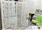 Ширма высокая перегородка для зонирования комнаты. Модель Альберо белая. 2000*2000 мм ширма альберо 2000*2000 белая