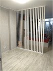 Перегородка для зонирования комнаты. Перегородка из брусков .Высота до 250см ширина 200 см. цвет Белый перегородка реечная 2500*2000 белый мдф