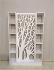 Стеллаж перегородка для зонирования комнаты. Цвет белый. Модель Дерево. Высота 180см, ширина 110 см, глубина 25см стеллаж дерево 1800*1100 белый