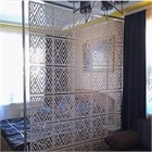 Декоративная подвесная модульная перегородка для зонирования комнаты. Настенное крепление. Высота 250 см ширина 200 см. Комплект 30 квадратов+крепеж. Ширма для комнаты. подвесная стена ромбы 2500*2000 серый