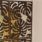 Перегородка модульная подвесная для зонирования комнаты .Материал ХДФ . Крепление потолок .Ширина 100 см- 6 панелей +комплект для потолочного крепления. подвесная монстера потолок 2400*1000 венге хдф