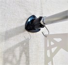 Перегородка подвесная для зонирования комнаты.Материал ПВХ 3 мм. Размер 2500 * 400 мм - 6 панелей +комплект для настенного крепления. подвесная стена глухая 2500*400 без отделки