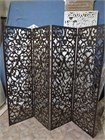 Ширма перегородка для комнаты. Перегородка ажурная, для зонирования комнаты. Размер 175см высота *200см ширина. цвет венге ширма восток 1750*2000 венге