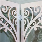 Ширма перегородка для зонирования комнаты. Недорого . Модель Жар Птица. Размер 175см высота *100см ширина жарптица 100 белый