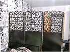 Ширма перегородка для зонирования комнаты. Высота 175 м ширина 150 см. Цвет венге. ширма мистеро 150  венге