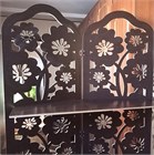 Ширма для салона красоты с полками. Перегородка для зонирования. 175*100 см ширма цветы с полками 1750*1000 венге