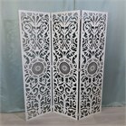 Ширма для салона красоты. Перегородка для зонирования комнаты. Высота 175 см, ширина 150 см. ширма Dolce Tattini 150 белый-1