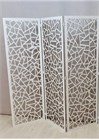 Ширма для зонирования комнаты. Резная перегородка для салона красоты. Модель "Кристалл" 175*150 см ширма кристалл 150 белый-1