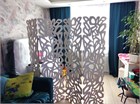 Ширма для комнаты ажурная. Перегородка для зонирования комнаты. 175*200 см фави-200-1