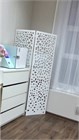Ширма перегородка для зонирования комнаты. Для салона красоты. Размер 175см высота *100см ширина камешки-100-1