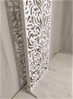 Ширма перегородка с ножками, для зонирования комнаты. Перегородка для салона красоты .Размер 175см высота -80см ширина альберо с ножками 80 белый-1