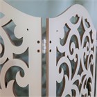 Ширма для салона красоты. Зонирование салона красоты. Модель Элегия. размер 175*100 см. ширма элегия 1750*1000 белый