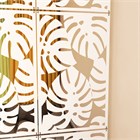 Перегородка подвесная для зонирования комнаты . Потолочное крепление. Ширина 200 см . подвесная монстера потолок 2400*2000 белый хдф-1