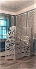 Ширма для зонирования комнаты. Резная перегородка для салона красоты. Модель "Драконы"175*200 см ширма драконы 200 белый-1