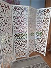 Ширма перегородка для комнаты. Перегородка ажурная, для зонирования комнаты. Размер 175см высота *200см ширина ширма восток 1750*2000 белый