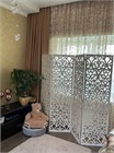 Ширма перегородка для комнаты. Перегородка ажурная, для зонирования комнаты. Размер 175см высота *200см ширина ширма восток 1750*2000 белый