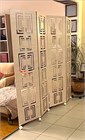 Ширма перегородка для зонирования комнаты. Размер 175см высота *200см ширина. цвет бежевый. ширма квадро 1750*2000 бежевый 2