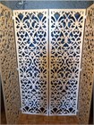 Ширма перегородка для комнаты. Перегородка ажурная, для зонирования комнаты. Размер 175см высота *200см ширина. цвет бежевый ширма восток 1750*2000 бежевый