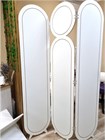 Ширма перегородка для зонирования комнаты. Для салона красоты. Модель "Ovale" 175*120 см овал-120-1
