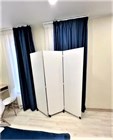 Ширма перегородка для зонирования комнаты. Размер -175см высота *150 см ширина. эконом-150 белый-1