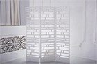 Ширма перегородка для зонирования комнаты. Раскладная перегородка для салона красоты. Размер 175см высота *150см ширина Техно-150-1