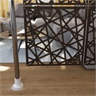 Ширма перегородка для зонирования 250*130 Крепление на стену Перегородка 250*130 кристалл венге на каркасе