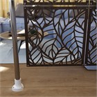 Ширма перегородка для зонирования 230*160 Крепление на стену Перегородка 230*160 листья венге на каркасе