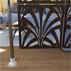 Ширма перегородка для зонирования 230*234 Крепление на стену Перегородка 230*234 веер венге на каркасе