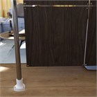 Ширма перегородка для зонирования 250*170 Крепление на стену Перегородка 250*170 глухая венге на каркасе