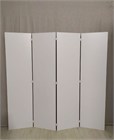 Ширма высокая для зонирования комнаты "Эконом". Размер 200см высота *200 см ширина. Цвет белый. эконом белый 200*200 Н