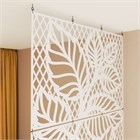 Ширма перегородка для зонирования комнаты. Перегородка подвесная модульная . Размер 2400* 1000 мм- 3 панели +комплект для потолочного и крепления. перегородка мята 2400*1000 потолок