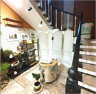 Ширма высокая для зонирования комнаты "Элегант". Размер 200см высота *200 см ширина. Цвет белый ширма элегант 2200*2000 белый