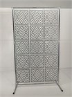 Перегородка для зонирования. Ширма . Стоит без крепления. Высота 200 м ширина 120 см . Цвет венге. перегородка стена 2000*1200 ромбы серый