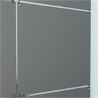 Перегородка для зонирования. Ширма . Стоит без крепления. Высота 200 м ширина 120 см . Цвет серый. перегородка стена 2000*1200 глухая серый