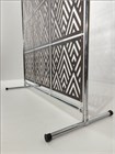 Перегородка для зонирования. Ширма . Стоит без крепления. Высота 200 м ширина 120 см . Цвет венге. перегородка стена 2000*1200 ромбы венге