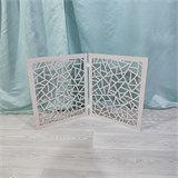 Барьер для животных . Загородка для собак . Размер 100*58 см .цвет Бежевый барьер-кристалл-беж100см-1