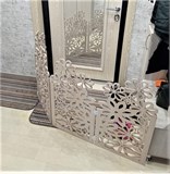 Барьер для собаки. Ограждение для собак. Цвет Бежевый 75*172 см барьер цветы 1720*750 бежевый-1