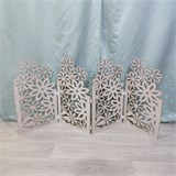 Барьер для собаки. Ограждение для собак. Цвет Бежевый 75*172 см барьер цветы 1720*750 бежевый-1