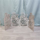 Барьер для собаки. Ограждение для собак. Цвет Бежевый 75*172 см барьер цветы 1720*750 бежевый-1