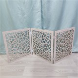 Ограждение для собаки. Барьер для животных .Размер 150*58 см. Бежевый. барьер кристалл бежевый 150-1