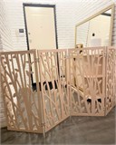 Ограждение для животных. Барьер для собаки . Модель Olmo . 90*200 см барьер олмо-200 см бежевый-1