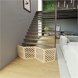 Ограждение для собаки. Перегородка для собак. Высота 58 см ширина 200 см .Бежевый барьер полоски 200 бежевый-1