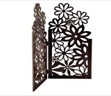 Барьер для собаки. Ограждение для собак . Цвет Венге. Размер 90*75 см барьер цветы 90 см венге