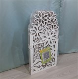 Барьер для собаки. Ограждение для собак . Цвет Белый. Размер 135*75 см барьер цветы 1350*750 белый-1