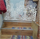 Барьер для собаки. Ограждение для собак. Цвет Белый 75*180 см барьер цветы белый 180-2-1