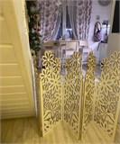 Барьер для собаки. Ограждение для собак. Цвет Белый 75*180 см барьер цветы белый 180-2-1