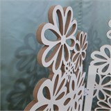 Барьер для собаки. Ограждение для собак. Цвет Белый 75*180 см барьер цветы белый 180-2-1